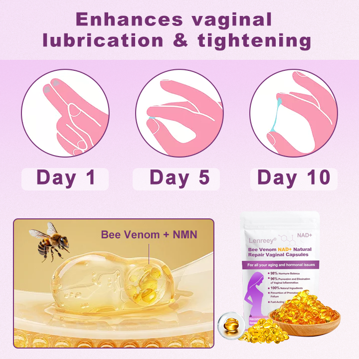 NAD+ Natural Repair Vaginal Capsules--National Institutes of Health（NIH）Approved(Targeted at solving women’s problems - gynecological diseases, firming skin, acne and various hormonal imbalances)✨