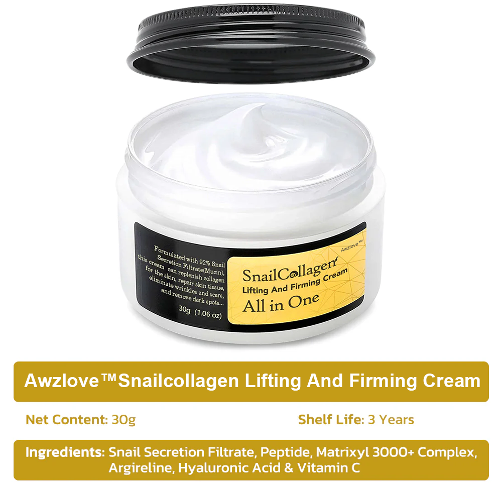 Awzlove™ Peptides Snailcollagen Lifting And Firming Cream🔥70% Off for a Limited Time!)🎉